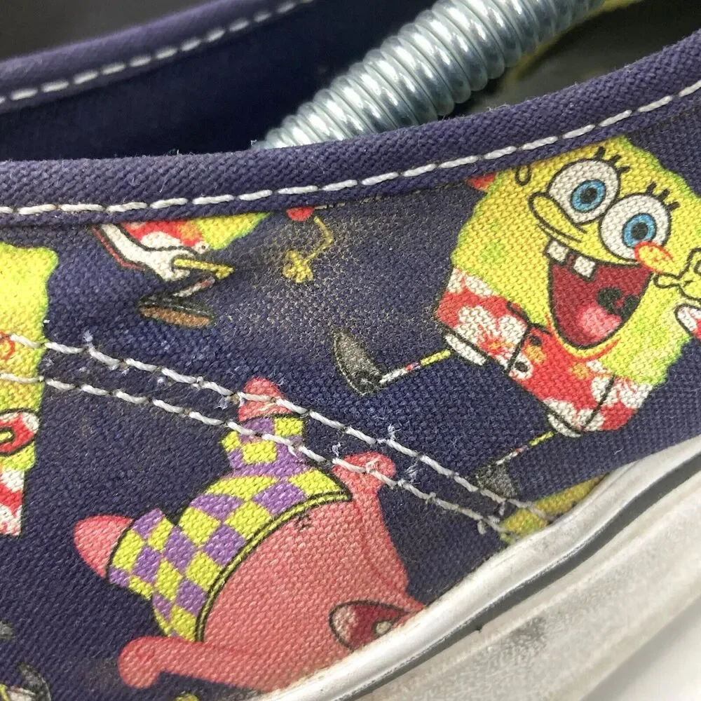 VANS SpongeBob SquarePants x ComfyCush Authentic Aloha Bob-Men's 11-Blue-Patrick